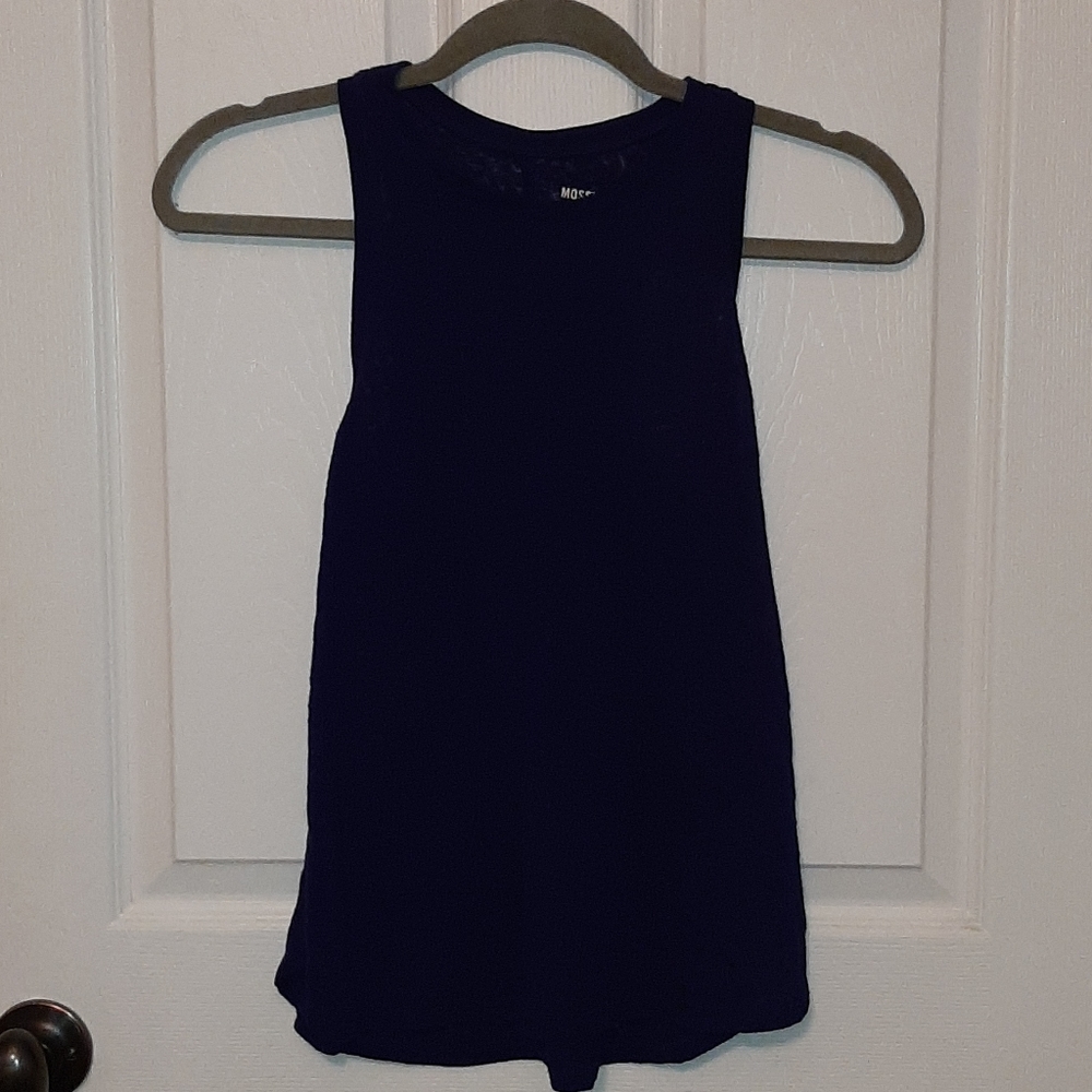 Sheer Blue tank top